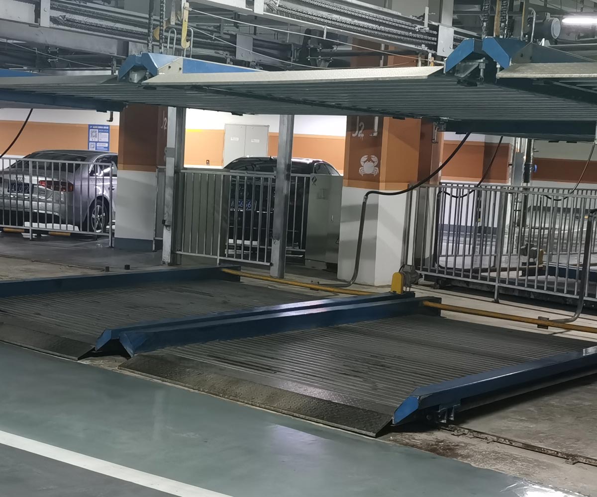 PSH2重列二層升降橫移機械式立體停車設(shè)備